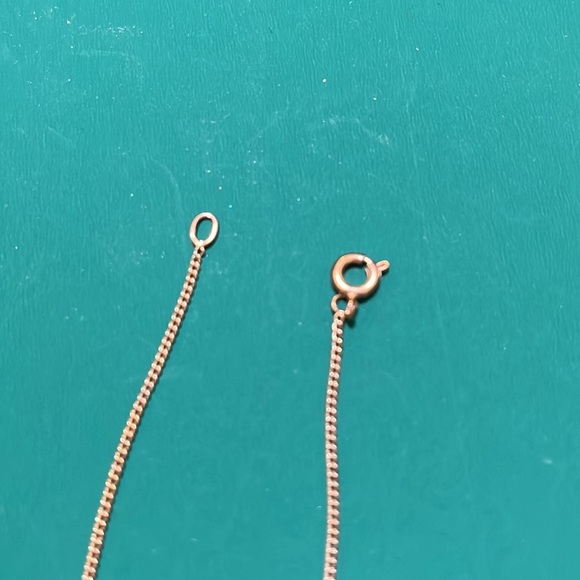 Gold Plated Sterling Silver Necklace - Picture 3 of 5